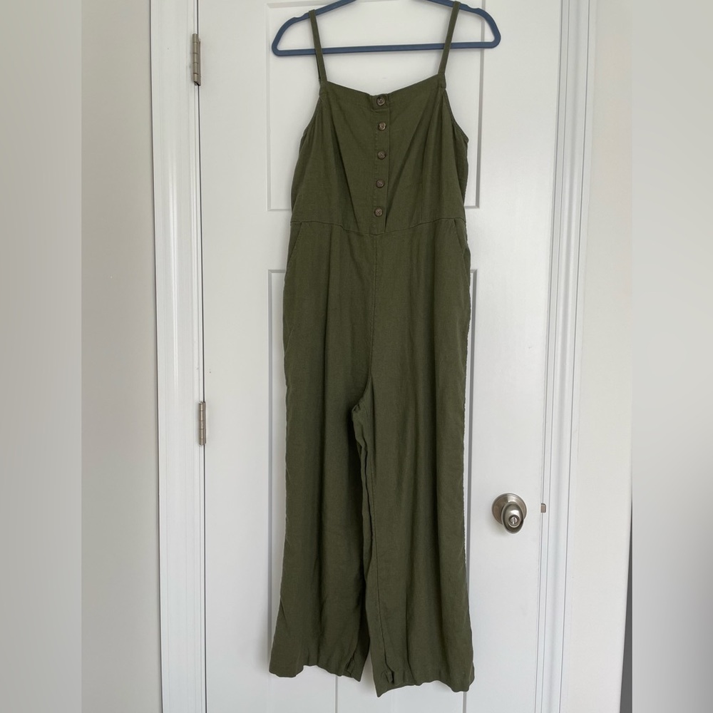 Olive Green Romper